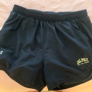 Under Armour Athletic Shorts with Cal Poly Logo